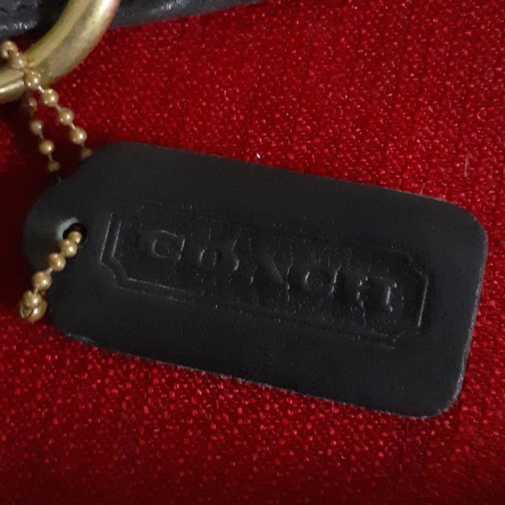 Vintage Coach Black Bag - Picture 5 of 8